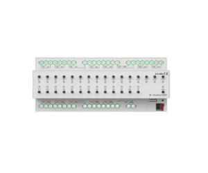 Akubela 28-Gang KNX Switch Module with 10A relay outputs