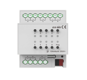 Akubela KNX 8-Gang Switch Module with 10A relays