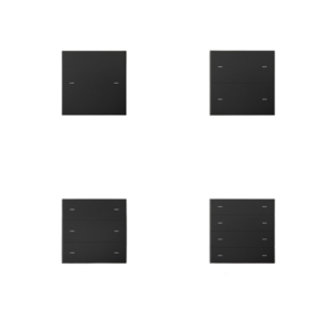 Akubela KNX Scene Panel with 2 to 8 programmable touch buttons