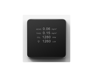 Akubela Smart Air Quality Detector for PM2.5 and CO₂ monitoring
