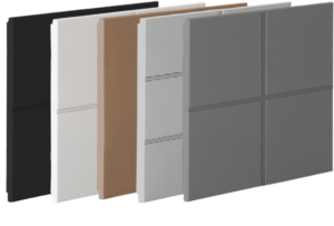 EAE KNX Rosa Pictus Metal Switch with customizable touch buttons