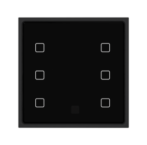 INSPINIA SQ Keypad Series with customizable glass design and RGB indicators