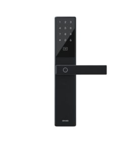 Orvibo Smart Lock C1 in obsidian black finish front view