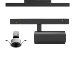 Orvibo Zigbee Smart Lighting Series including magnetic track lights, anti-glare spotlights, and S Series light strips