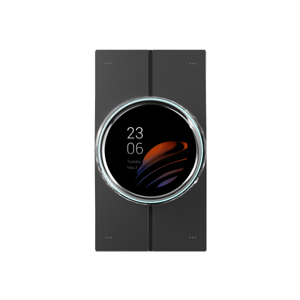 akubela HyPanel Lux smart home panel front view