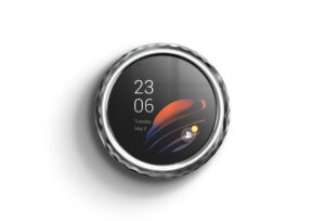 Akubela HyPanel Lux Ring CT61 smart home control panel with Zigbee gateway and ambient LED lighting